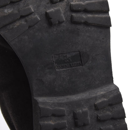 Ludwig Reiter Freizeit-Wildlederstiefel, Größe 9 1/2 - Braun