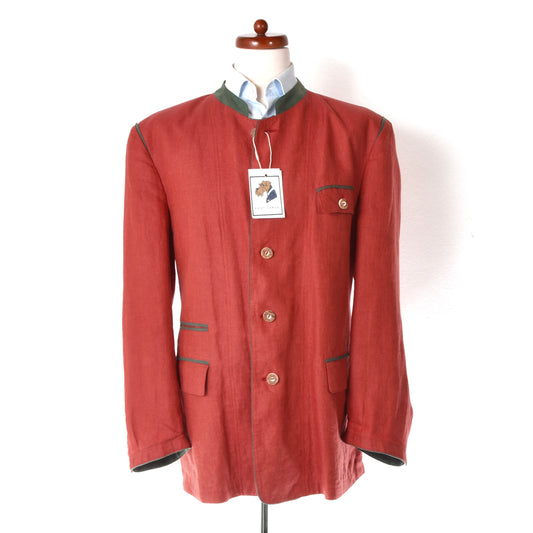 Country Classics x Susanne von Dörnberg Linen Janker/Jacket Size L ca. 65cm - Red