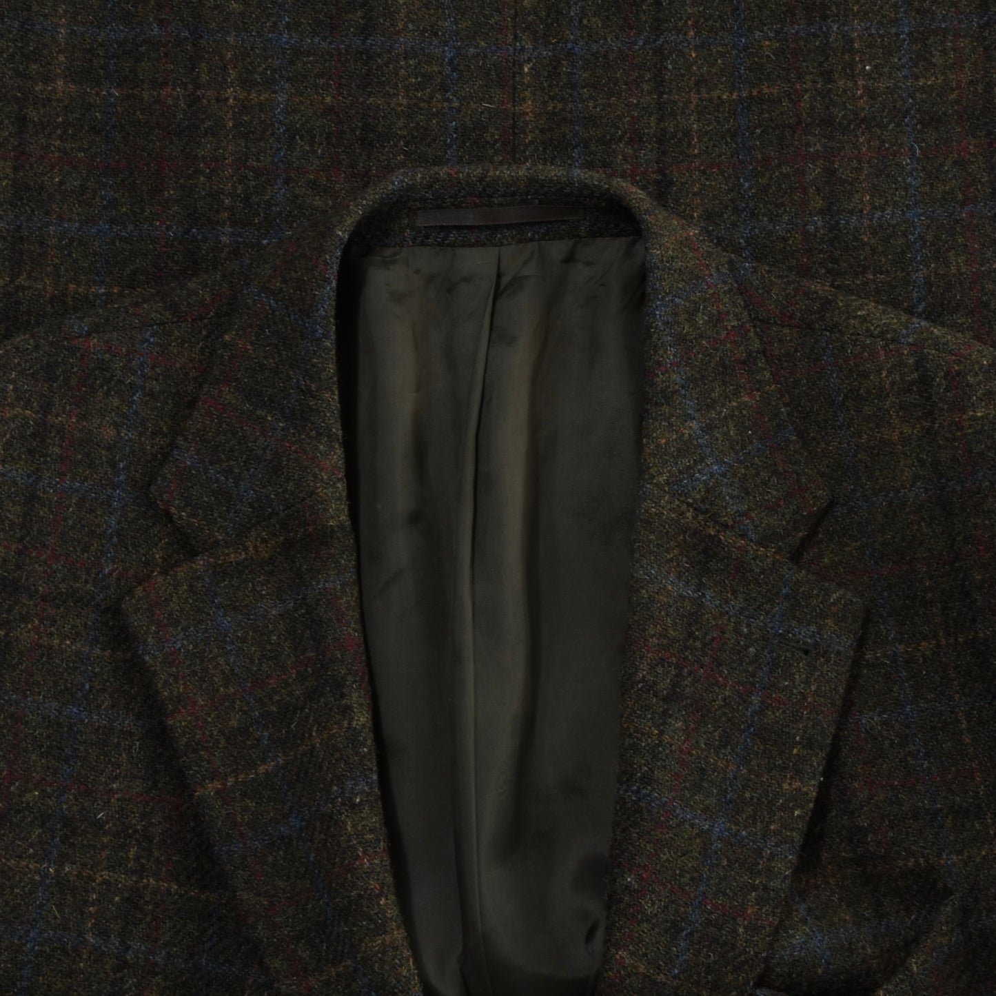 Ferkinghoff Harris Tweed Wool Jacket Size 28 - Green