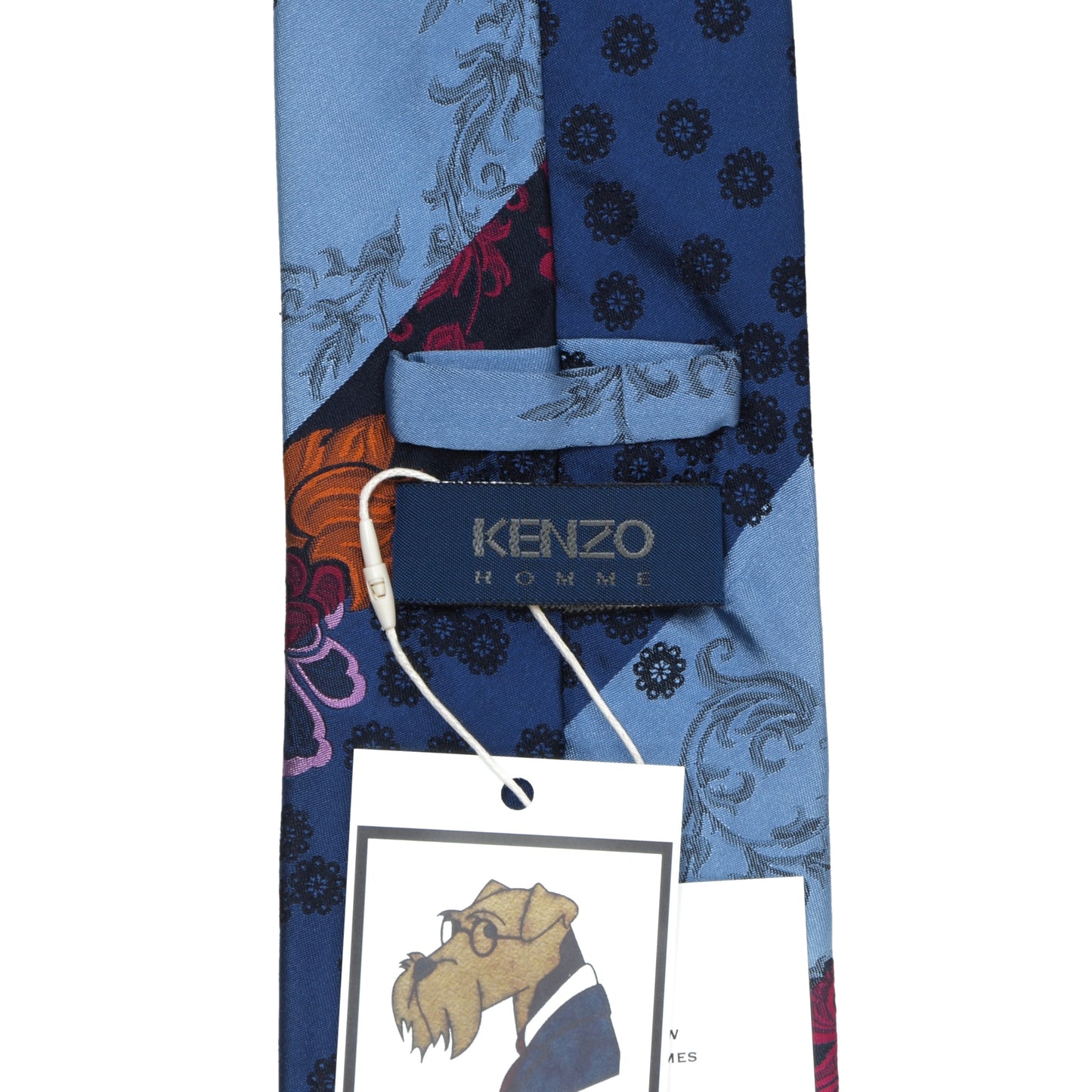 Kenzo Homme Silk Tie - Floral