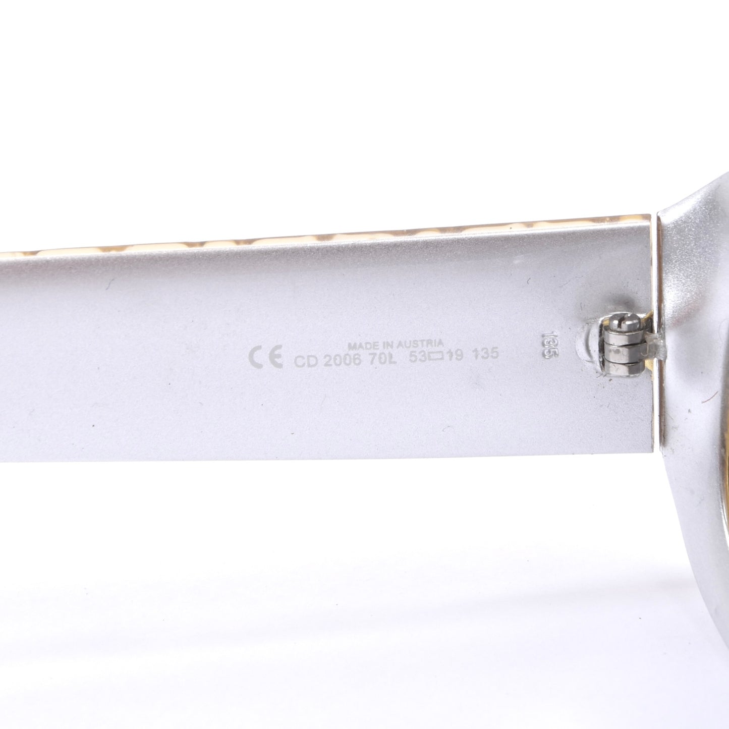 Vintage Christian Dior 2006 Sonnenbrille - Gelb