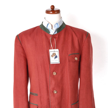 Country Classics x Susanne von Dörnberg Linen Janker/Jacket Size L ca. 65cm - Red