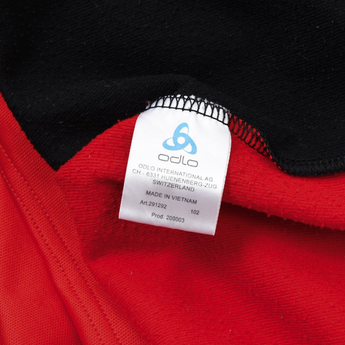 Odlo Pullover Size L ca. 55cm - Red