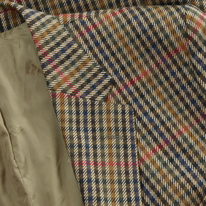 DAKS London Wool Jacket Size 56 ca. 60cm - Plaid