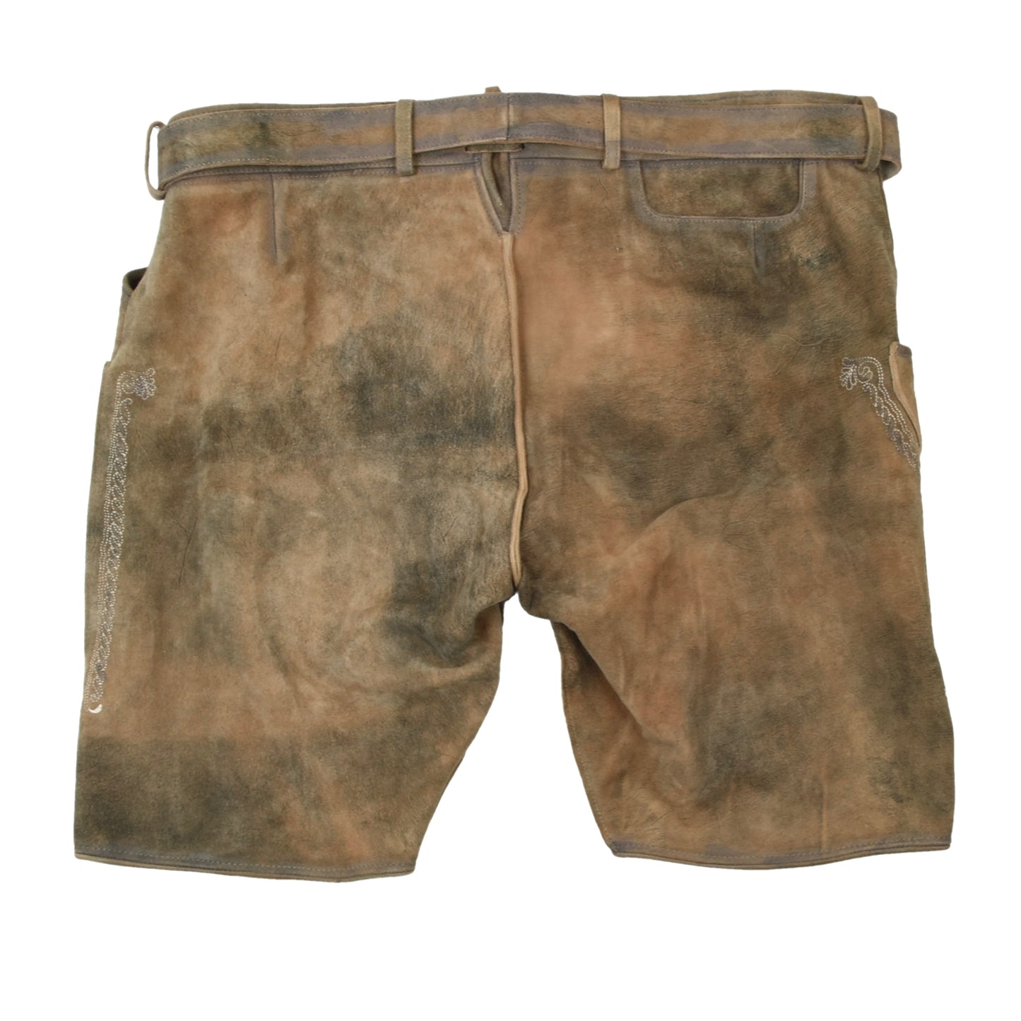 Alpin De Luxe Suede Lederhose Size 60 - Brown