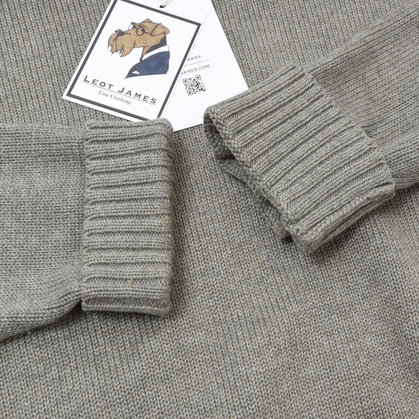 Polo Ralph Lauren Cotton Sweater Size M Chest ca. 53cm - Grey