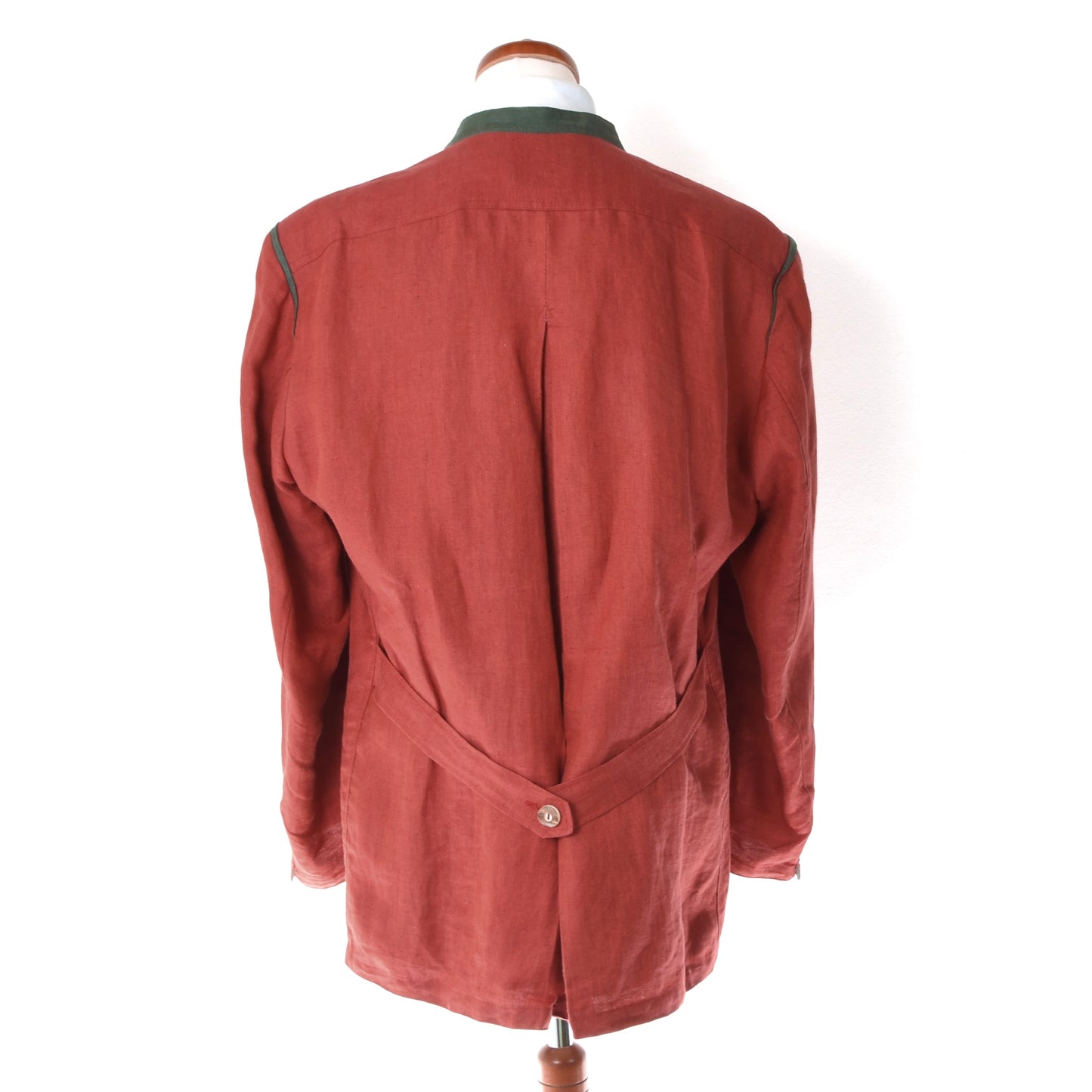 Country Classics x Susanne von Dörnberg Linen Janker/Jacket Size L ca. 65cm - Red