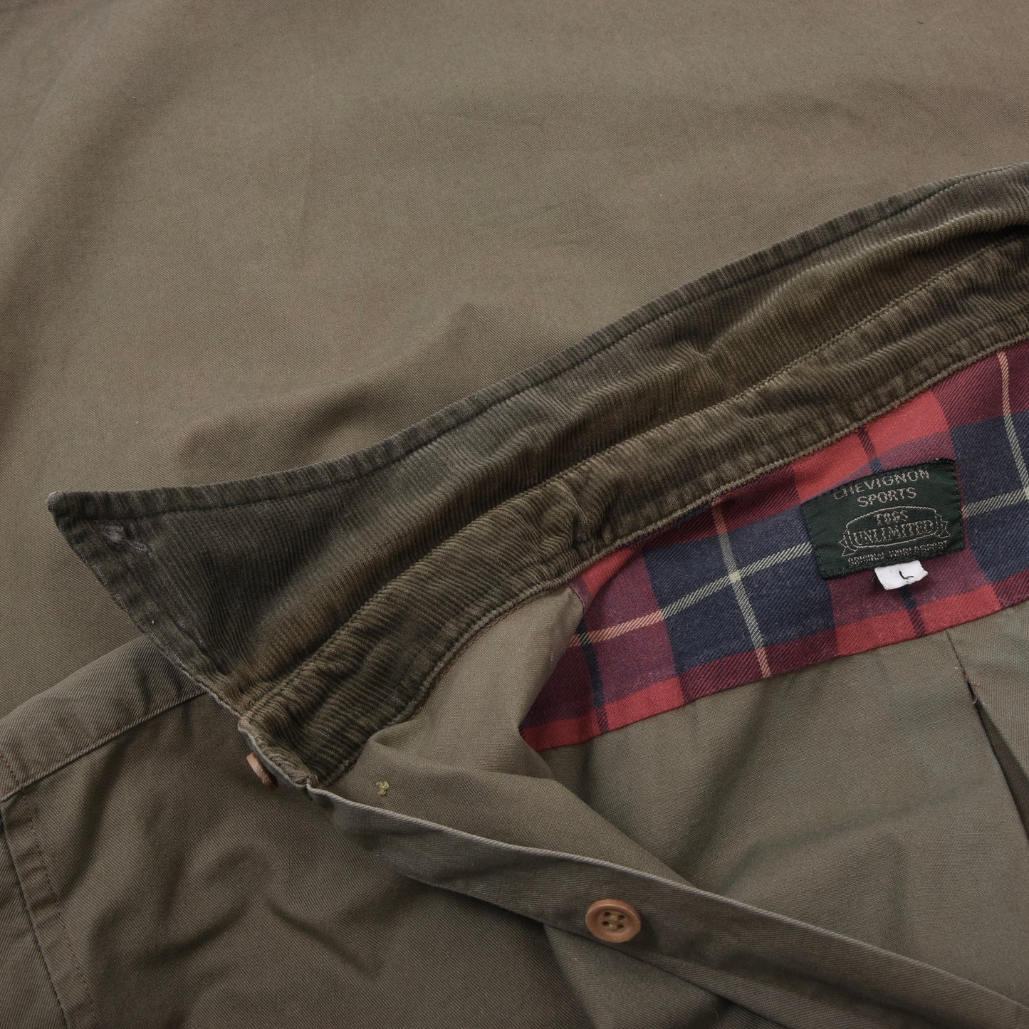 Vintage Togs Unlimited x Chevignon Hemd Größe L ca. 61cm