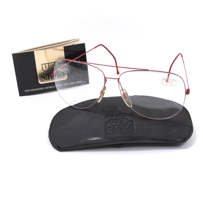 NOS Safilo UFO 3001 Frames - Red