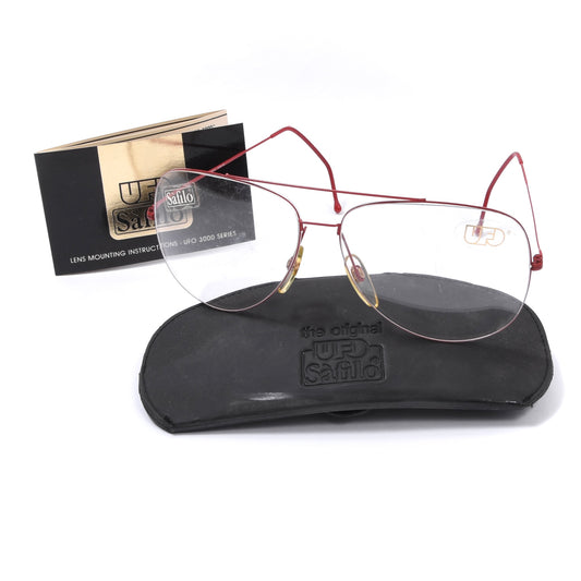 NOS Safilo UFO 3001 Rahmen - Rot