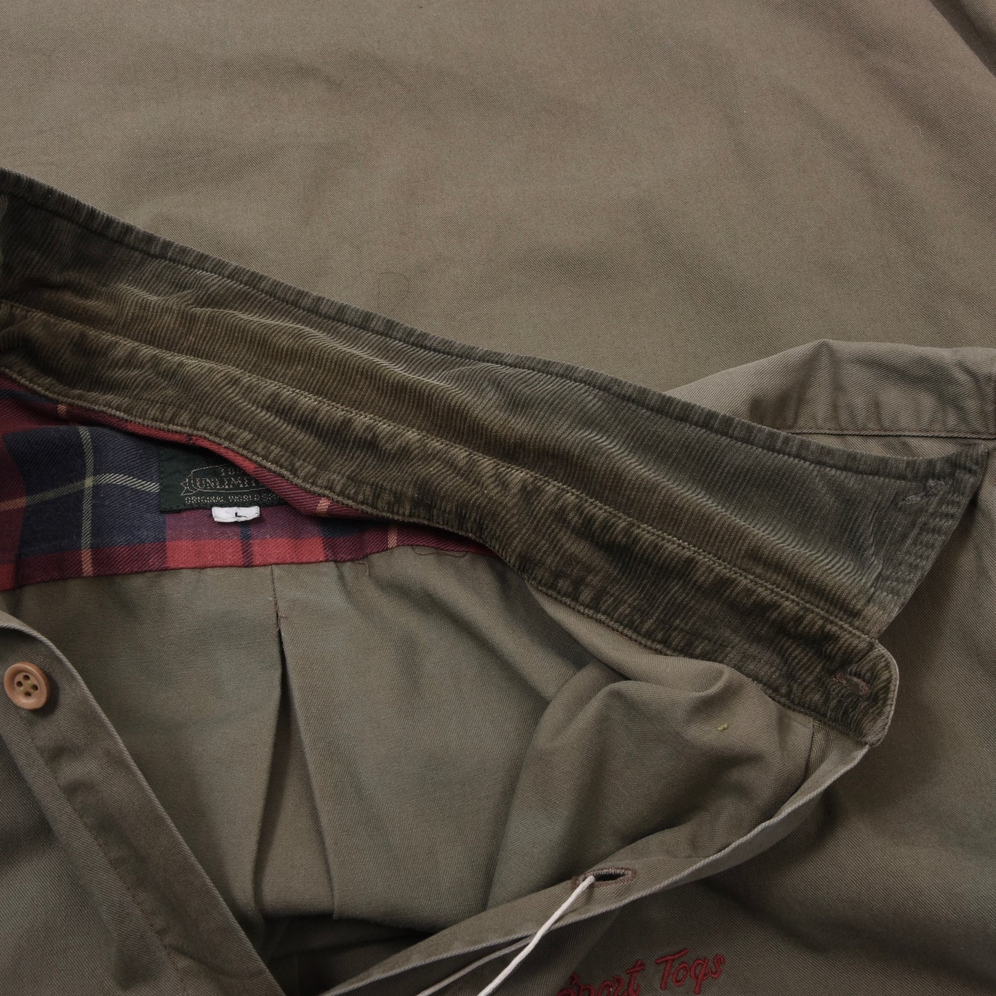 Vintage Togs Unlimited x Chevignon Hemd Größe L ca. 61cm