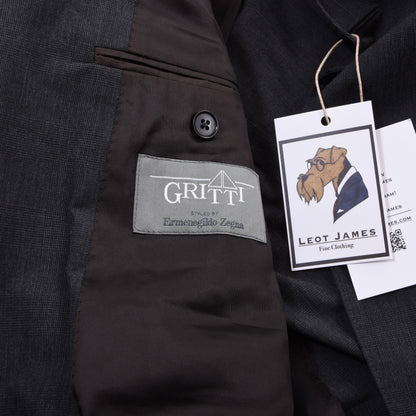 Gritti x Ermenegildo Zegna Cotton Jacket Size 50C ca. 52.5cm