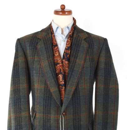 Vintage Dressler Tweed Wool Jacket Size 56 - Plaid