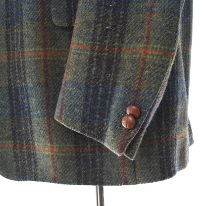 Vintage Dressler Tweed Wool Jacket Size 56 - Plaid