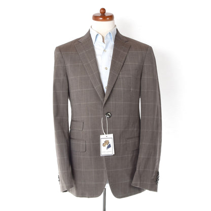 Etro Milano Wool-Cotton Suit Size 50 Chest ca. 52cm