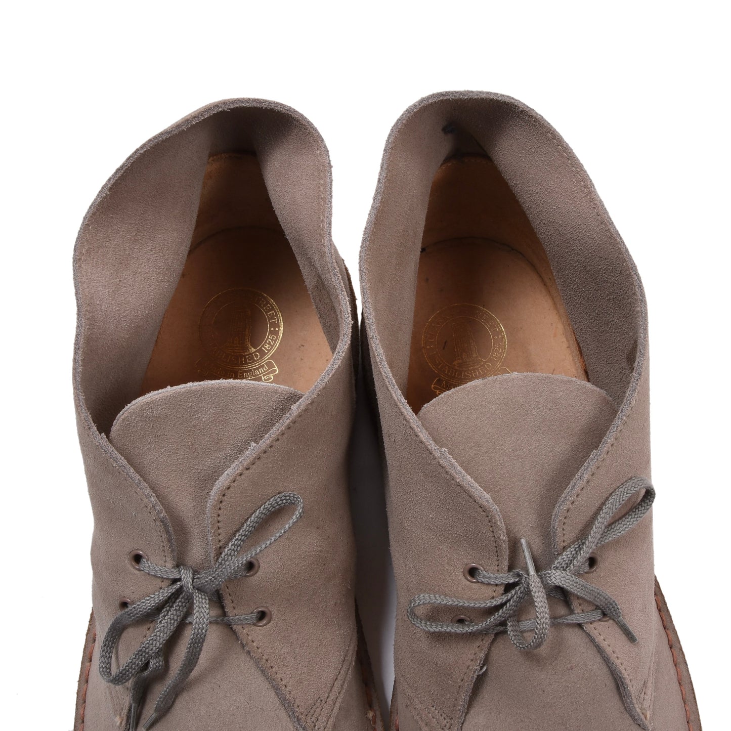 Clarks Desert Boots, hergestellt in England, Größe 14F – Beige/Sand