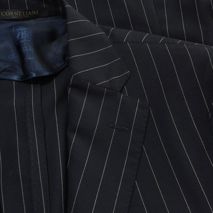 Corneliani Super 160s Wool Jacket Size 50 - Striped