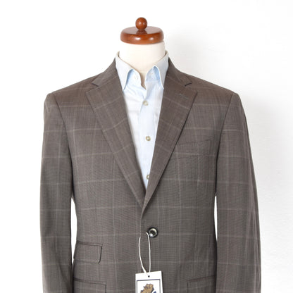 Etro Milano Wool-Cotton Suit Size 50 Chest ca. 52cm