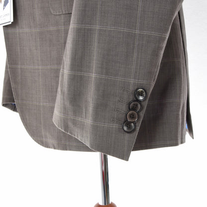 Etro Milano Wool-Cotton Suit Size 50 Chest ca. 52cm