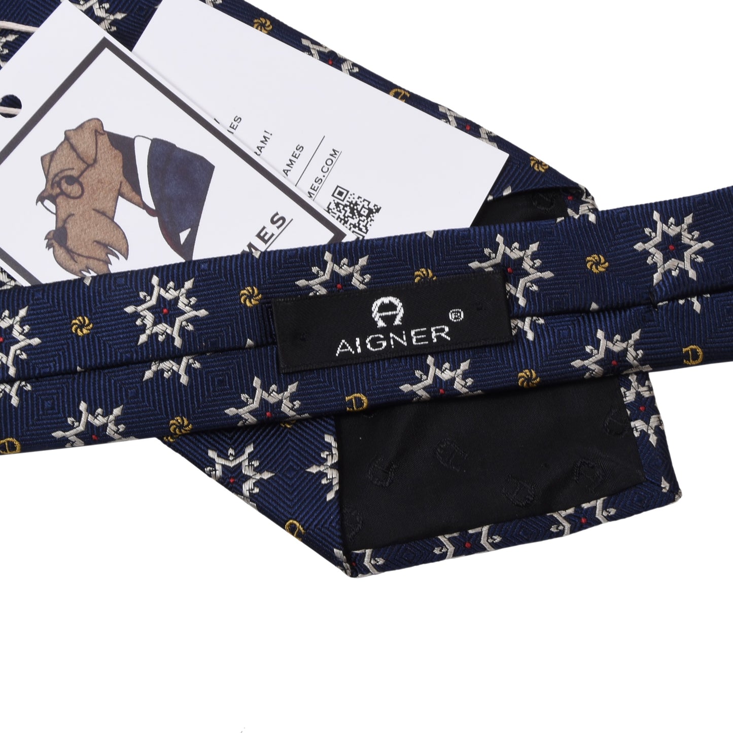 Etienne Aigner Silk Tie ca. 144cm/10cm - Blue