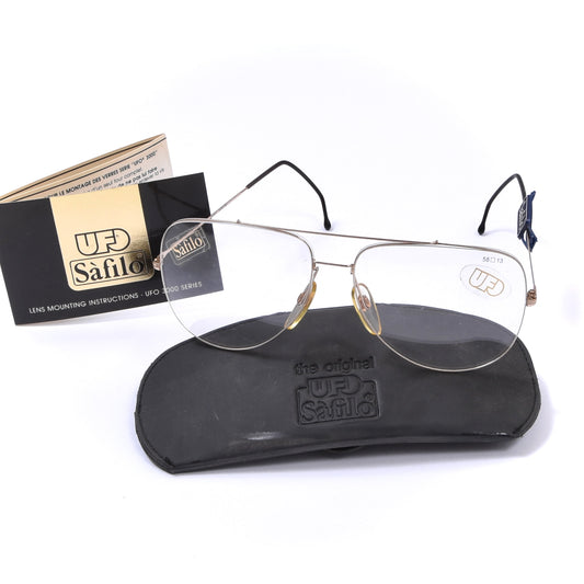 NOS Safilo UFO 3000 Rahmen – Gold