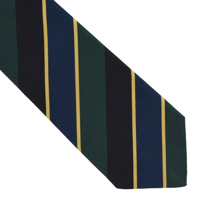 Atkinsons Irish Poplin Tie Wool/Silk - Gordon Highlanders