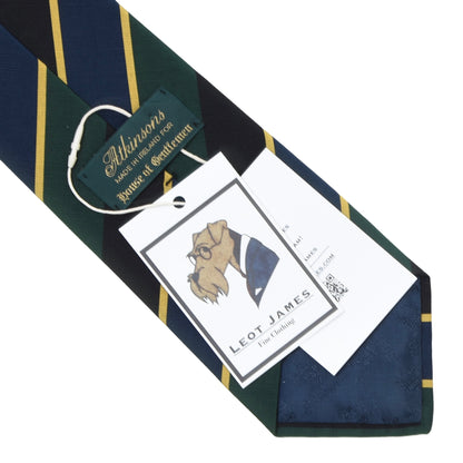 Atkinsons Irish Poplin Tie Wool/Silk - Gordon Highlanders