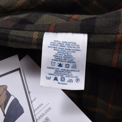 Land's End Baumwoll-Canvas-Scheunenjacke Größe XL ca. 67,5 cm - Orange