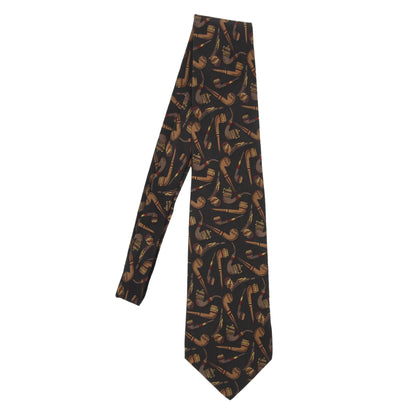 Phoenix Vintage Silk Tie ca. 142.5cm/9.5cm - Pipes