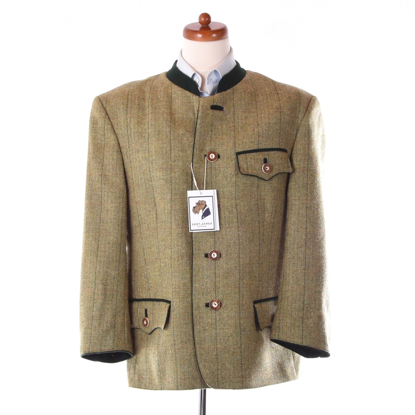 Sauwaldtracht Tweed Janker/Jacket ca. 58cm - Green