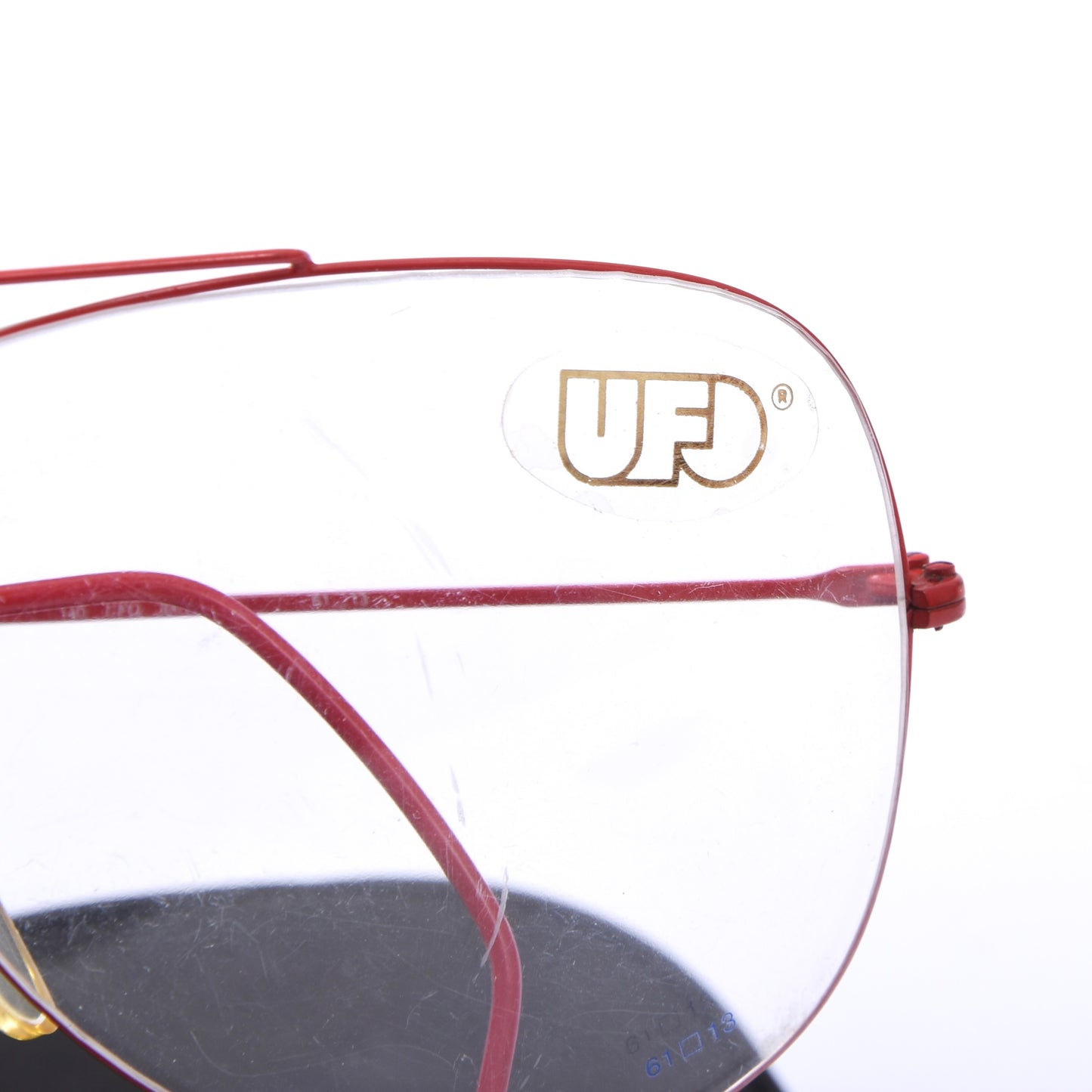 NOS Safilo UFO 3001 Frames - Red