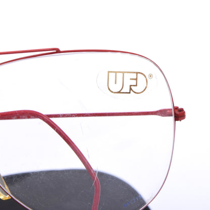 NOS Safilo UFO 3001 Frames - Red