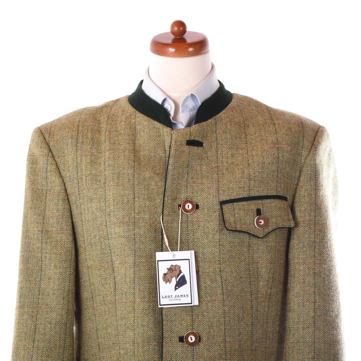 Sauwaldtracht Tweed Janker/Jacket ca. 58cm - Green