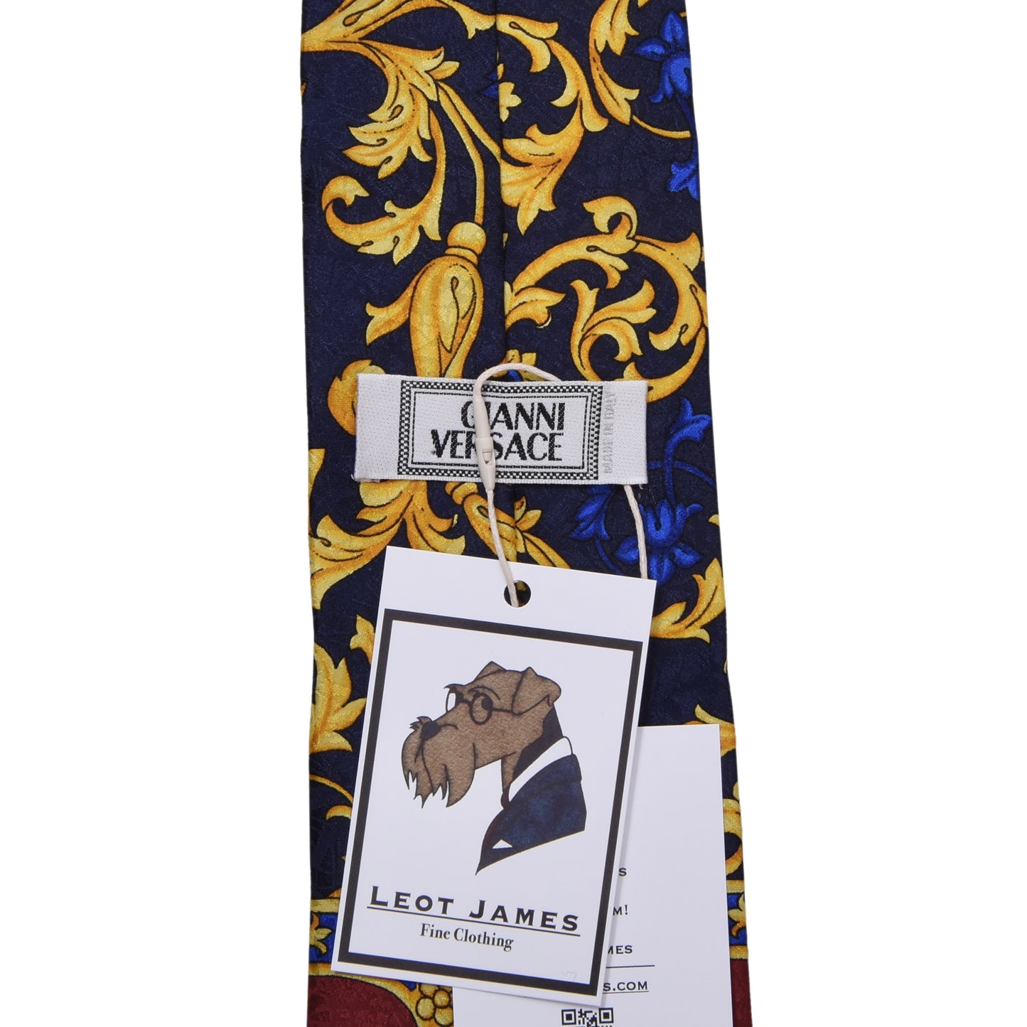 Gianni Versace Vintage Silk Tie ca. 145cm/10cm - Barocco