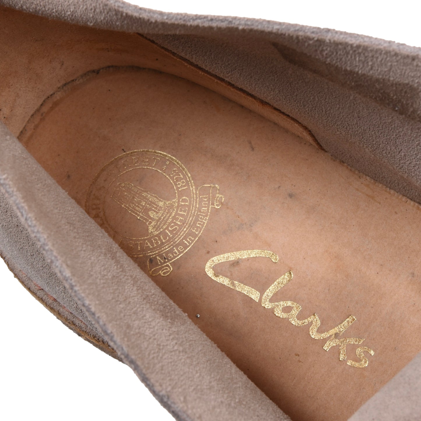 Clarks Desert Boots, hergestellt in England, Größe 14F – Beige/Sand