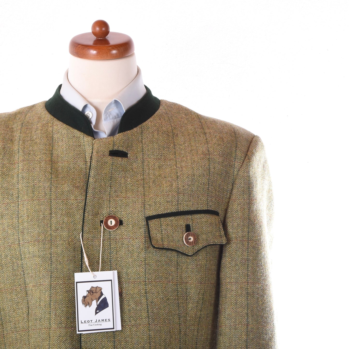 Sauwaldtracht Tweed Janker/Jacket ca. 58cm - Green