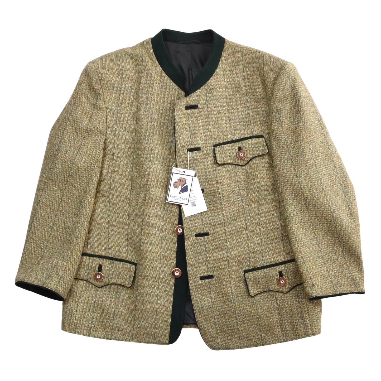 Sauwaldtracht Tweed Janker/Jacket ca. 58cm - Green