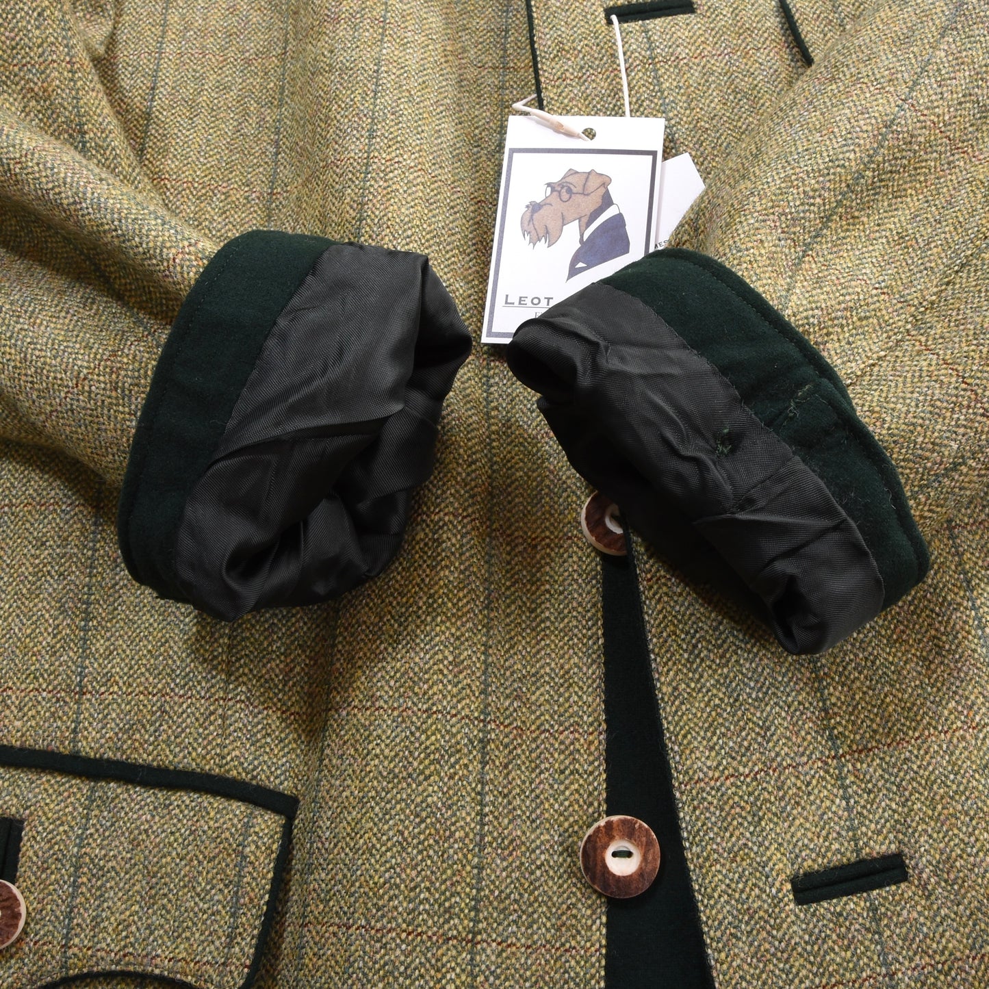 Sauwaldtracht Tweed Janker/Jacket ca. 58cm - Green