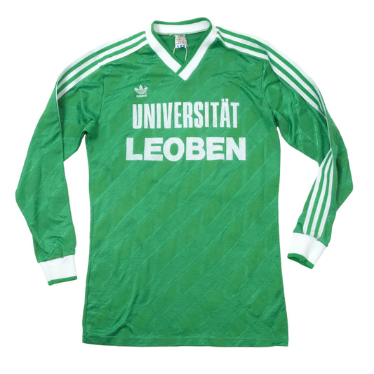 Vintage Adidas Football Jersey Size D 7/8 ca. 49cm - Green