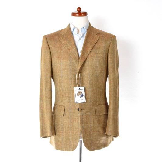 Chester Barrie Silk-Linen-Wool Vintage Jacket Size 38 ca. 53.5cm
