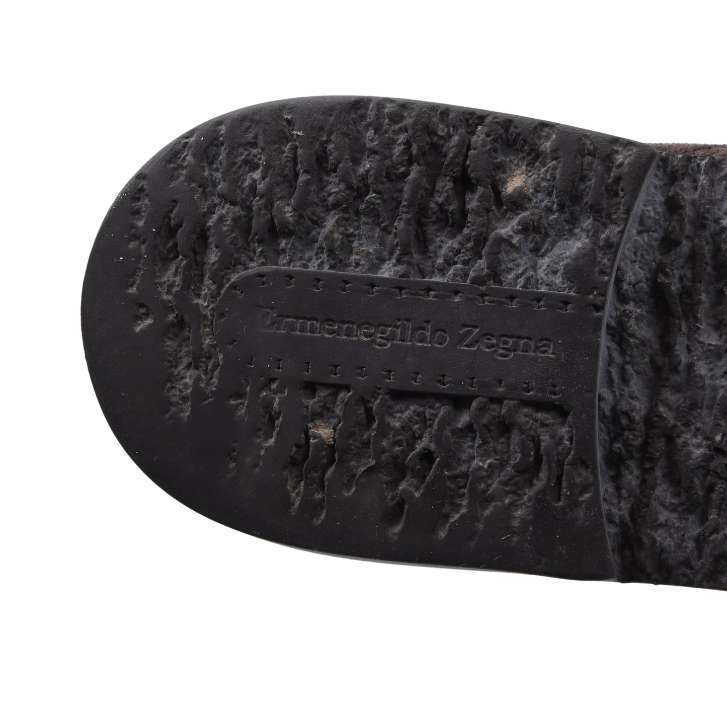 Ermenegildo Zegna Wildlederstiefel mit Lammfellfutter, Größe US 9 1/2 - Braun