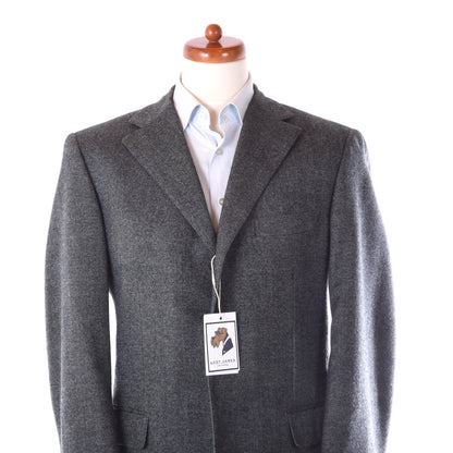 Baldessarini Hugo Boss Tweed Jacket Size 48 ca. 54cm