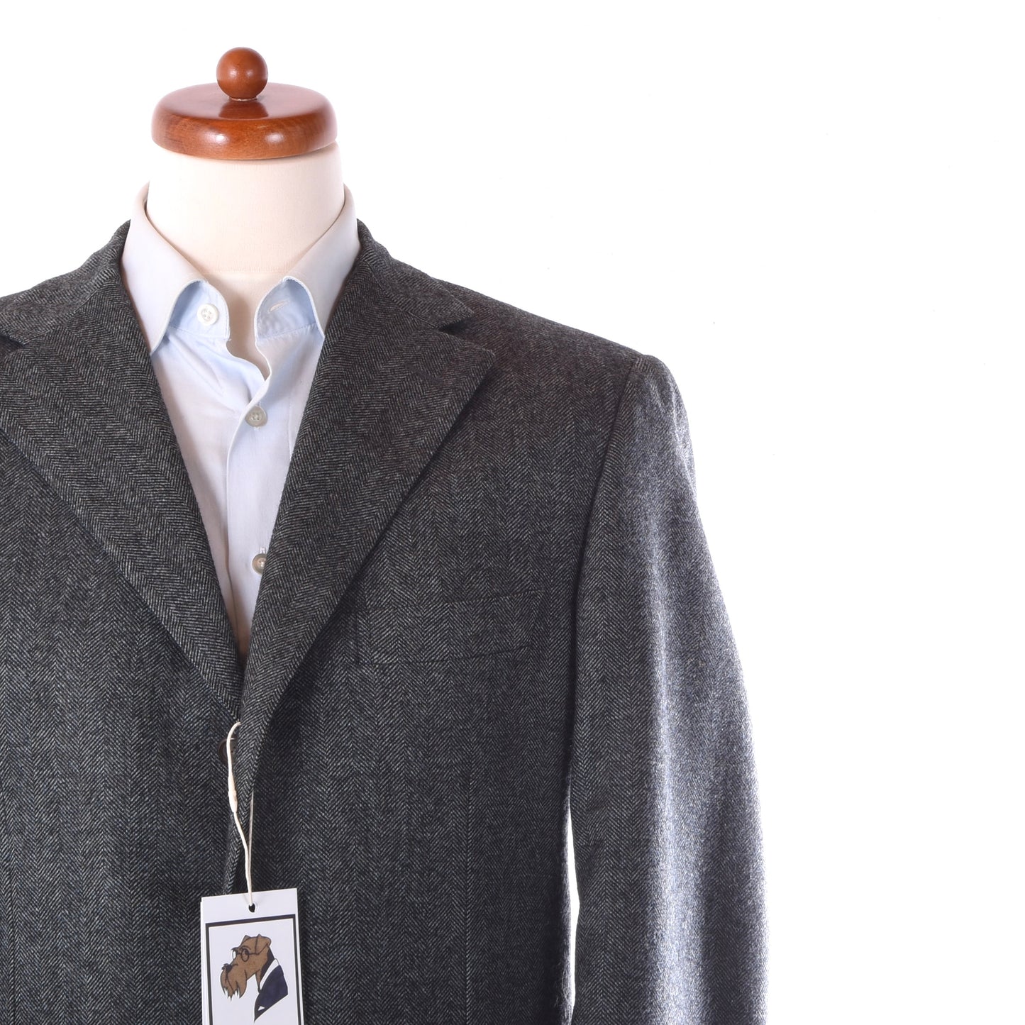 Baldessarini Hugo Boss Tweed Jacket Size 48 ca. 54cm