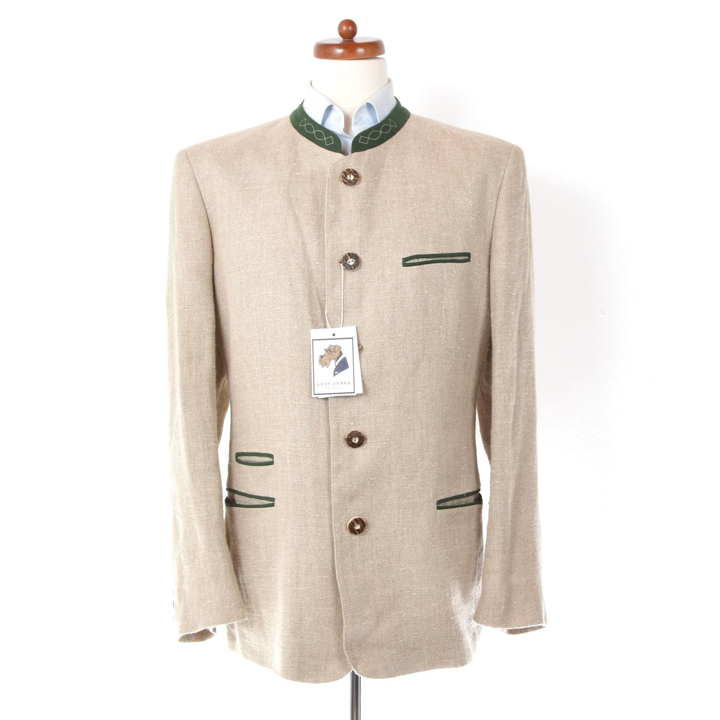 Sonnblick Tracht & Country Linen Janker/Jacket Size 102 ca. 58.5cm