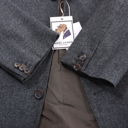 Baldessarini Hugo Boss Tweed Jacket Size 48 ca. 54cm