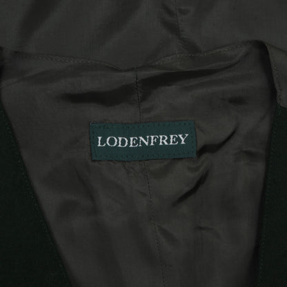 Lodenfrey Wool Blend Vest/Trachtenweste Size 50 - Green