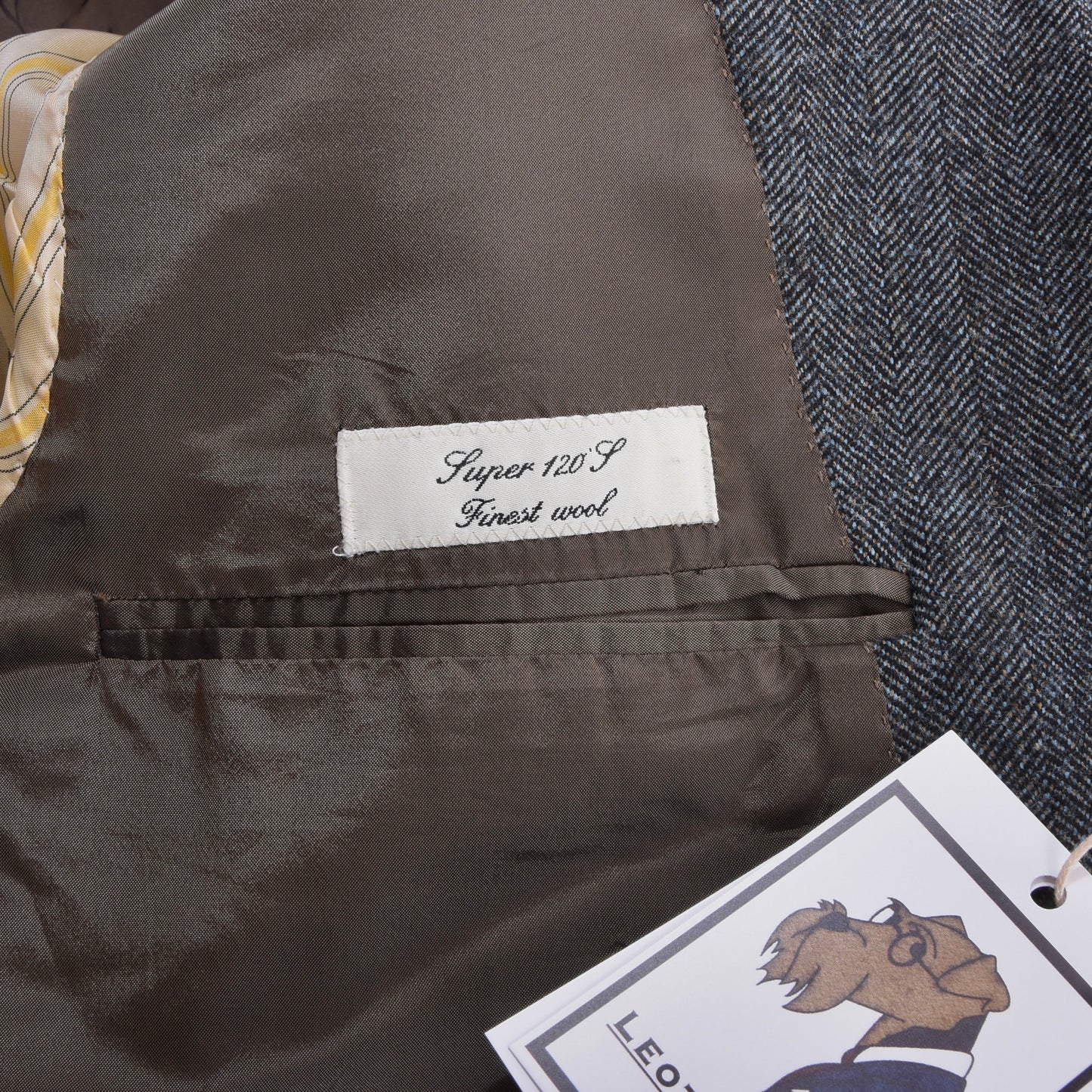 Baldessarini Hugo Boss Tweed Jacket Size 48 ca. 54cm