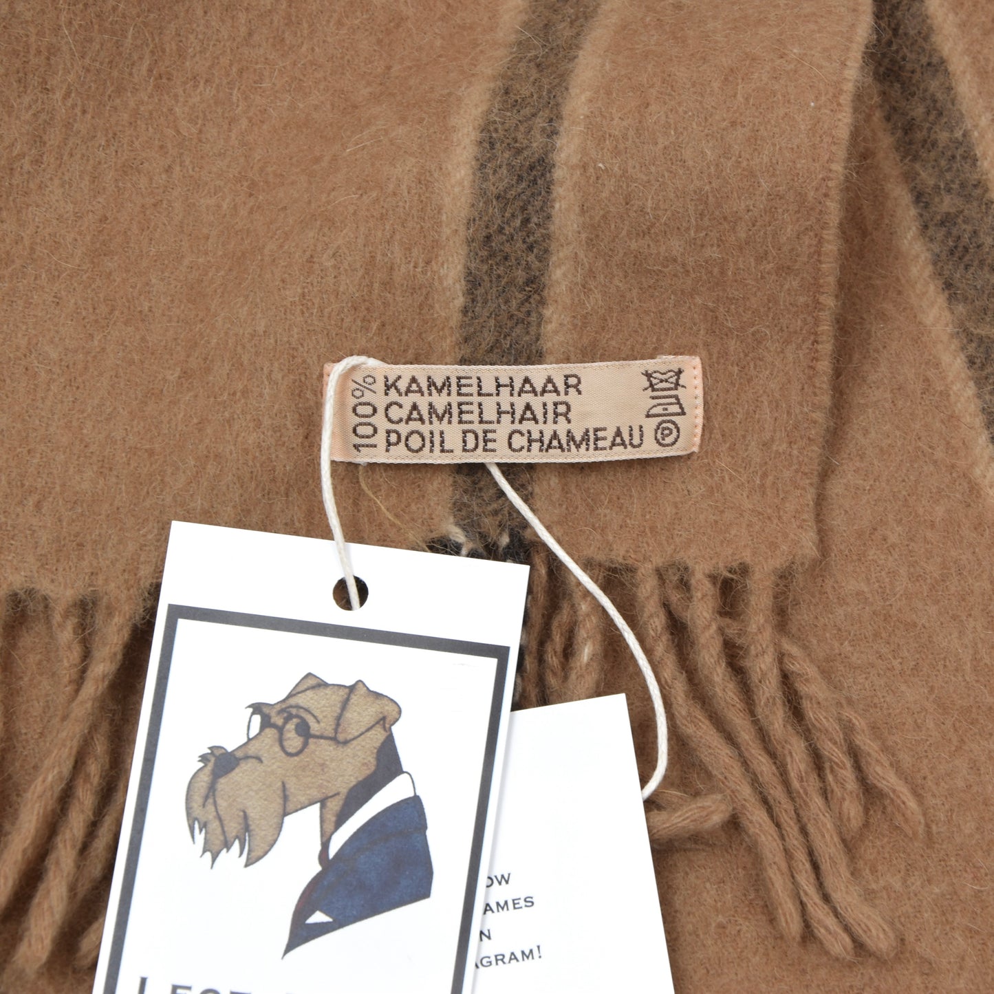 Anonymous Camelhair Scarf ca. 127cm - Tan