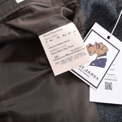 Baldessarini Hugo Boss Tweed Jacket Size 48 ca. 54cm