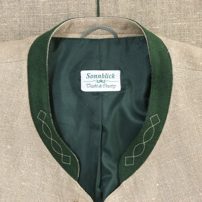 Sonnblick Tracht & Country Linen Janker/Jacket Size 102 ca. 58.5cm